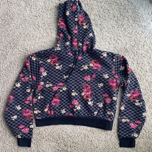 Vans floral sweatshirt size small